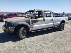 Salvage cars for sale at Antelope, CA auction: 2002 Ford F350 SRW Super Duty