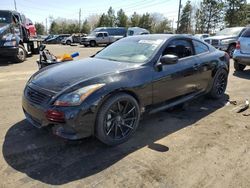 Salvage cars for sale at Denver, CO auction: 2011 Infiniti G37 Base