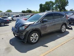 Salvage cars for sale at Sacramento, CA auction: 2014 Honda CR-V EX