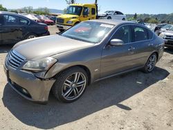 Salvage cars for sale at San Martin, CA auction: 2007 Infiniti M35 Base
