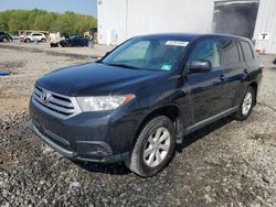 Toyota Highlander salvage cars for sale: 2013 Toyota Highlander Base