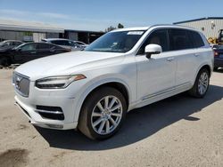 Salvage cars for sale at Fresno, CA auction: 2016 Volvo XC90 T6