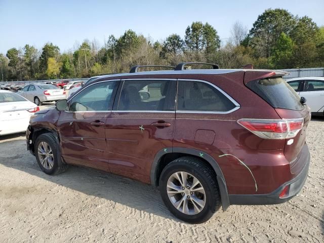 2015 Toyota Highlander XLE