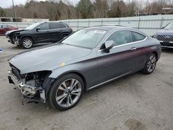 Mercedes-Benz salvage cars for sale: 2017 Mercedes-Benz C 300 4matic