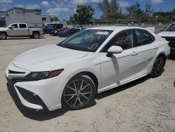 Vehiculos salvage en venta de Copart Opa Locka, FL: 2023 Toyota Camry SE Night Shade