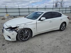Salvage cars for sale at Appleton, WI auction: 2018 Infiniti Q50 Luxe