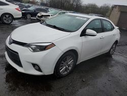 Salvage cars for sale at New Britain, CT auction: 2015 Toyota Corolla L