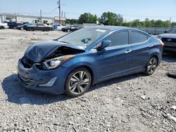 Salvage cars for sale at Montgomery, AL auction: 2014 Hyundai Elantra SE