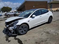 Salvage cars for sale from Copart Hayward, CA: 2022 Tesla Model 3