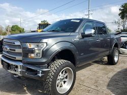 2016 Ford F150 Supercrew en venta en Riverview, FL