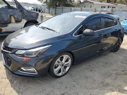 Chevrolet Cruze Premier Vehiculos salvage en venta: 2017 Chevrolet Cruze Premier