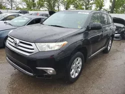 Salvage cars for sale from Copart Bridgeton, MO: 2011 Toyota Highlander Base