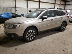 Salvage cars for sale at Pennsburg, PA auction: 2017 Subaru Outback 2.5I Limited