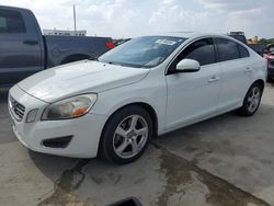 Salvage cars for sale at Grand Prairie, TX auction: 2012 Volvo S60 T5