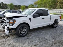 Salvage cars for sale from Copart Fairburn, GA: 2023 Ford F150 Super Cab