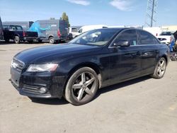 Salvage cars for sale from Copart Hayward, CA: 2011 Audi A4 Prestige