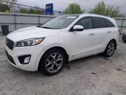 Salvage cars for sale at Walton, KY auction: 2017 KIA Sorento SX