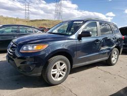 Salvage cars for sale at Littleton, CO auction: 2011 Hyundai Santa FE GLS