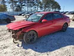 Salvage cars for sale at Loganville, GA auction: 2021 Hyundai Elantra SEL