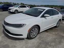 Salvage cars for sale at Cahokia Heights, IL auction: 2015 Chrysler 200 LX