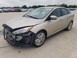 Salvage cars for sale from Copart San Antonio, TX: 2018 Ford Focus Titanium
