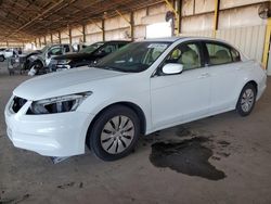 Honda Vehiculos salvage en venta: 2012 Honda Accord LX