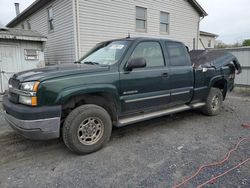 Salvage cars for sale at York Haven, PA auction: 2004 Chevrolet Silverado K2500 Heavy Duty