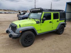 Salvage cars for sale at Colorado Springs, CO auction: 2013 Jeep Wrangler Unlimited Sahara