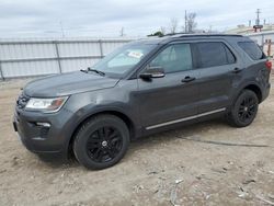 Salvage cars for sale from Copart Appleton, WI: 2019 Ford Explorer XLT