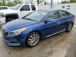 Hyundai Sonata Sport salvage cars for sale: 2015 Hyundai Sonata Sport