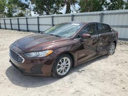 2019 Ford Fusion SE en venta en Riverview, FL