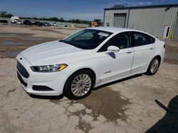 2016 Ford Fusion SE Hybrid en venta en Kansas City, KS