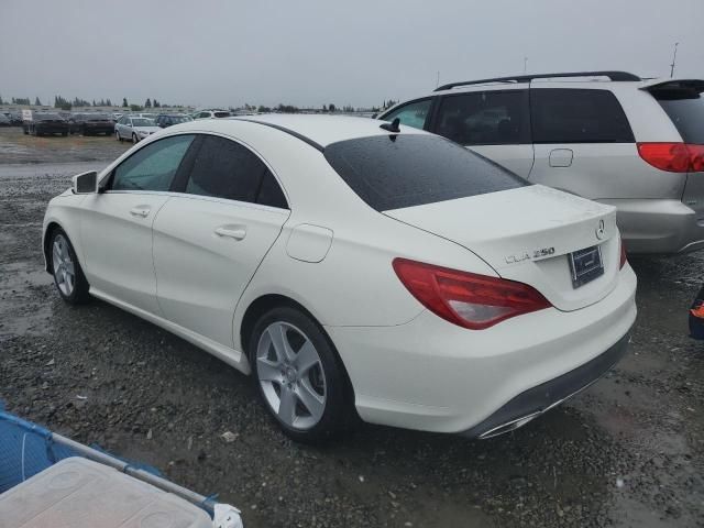 2017 Mercedes-Benz CLA 250