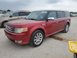 Salvage cars for sale at San Antonio, TX auction: 2010 Ford Flex Limited