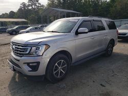 Salvage cars for sale at Savannah, GA auction: 2019 Ford Expedition Max XLT