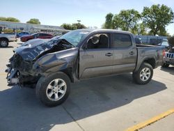 Salvage cars for sale from Copart Sacramento, CA: 2019 Toyota Tacoma Double Cab