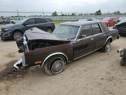 Salvage cars for sale at Houston, TX auction: 1988 Chrysler Fifth Avenue
