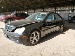 Salvage cars for sale at Phoenix, AZ auction: 2004 Mercedes-Benz C 230K Sport Sedan