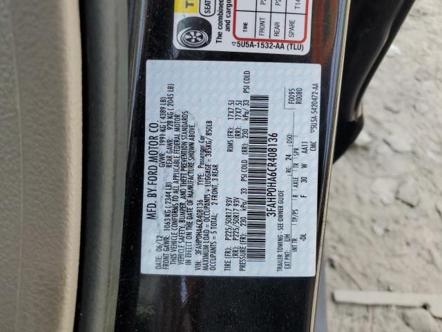 2012 Ford Fusion SE