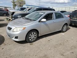 Salvage cars for sale from Copart Albuquerque, NM: 2010 Toyota Corolla Base