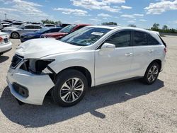 Acura Vehiculos salvage en venta: 2017 Acura RDX Advance