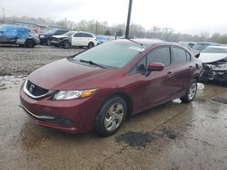 Salvage cars for sale from Copart Louisville, KY: 2014 Honda Civic LX