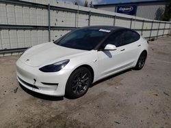 Salvage cars for sale at Savannah, GA auction: 2022 Tesla Model 3