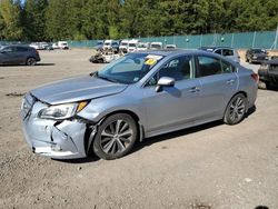 Subaru Legacy salvage cars for sale: 2016 Subaru Legacy 3.6R Limited