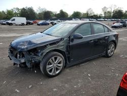 Chevrolet salvage cars for sale: 2012 Chevrolet Cruze LTZ