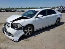 Salvage cars for sale at Fresno, CA auction: 2012 Chevrolet Malibu 1LT