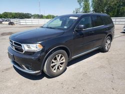 Salvage cars for sale from Copart Dunn, NC: 2016 Dodge Durango Limited