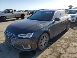 Salvage cars for sale from Copart Martinez, CA: 2019 Audi A4 Premium Plus