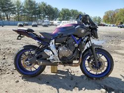 Yamaha salvage cars for sale: 2015 Yamaha FZ07 C