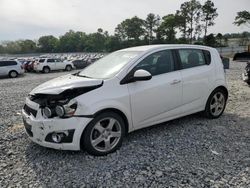 Salvage cars for sale at Byron, GA auction: 2016 Chevrolet Sonic LTZ